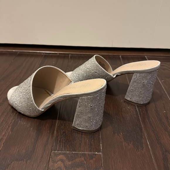 Silver Rhinestone Shoes - Picture 3 of 5